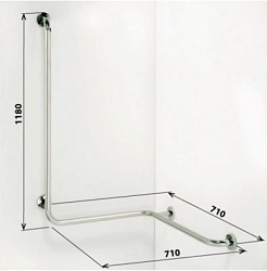 Bemeta Поручень для душа Help 301112021 – фотография-2