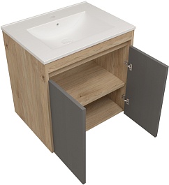 Teymi Фасад для тумбы Netta 60 графит – фотография-3