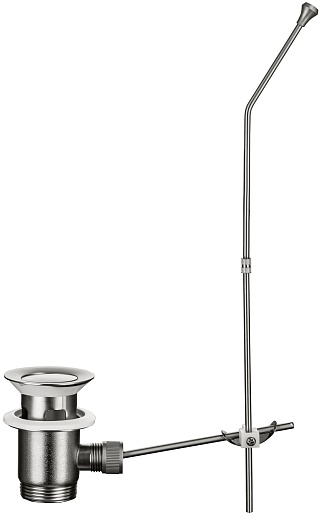 Allen Brau Смеситель для биде Priority 5.31004-BN (с донным клапаном) никель браш – картинка-5