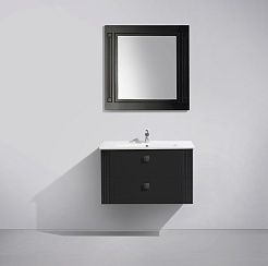 BelBagno Зеркало ATRIA 1000 Nero Lucido – фотография-3