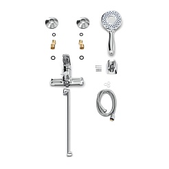 Tokito Смеситель для ванны TOKITO MISAWA хром TOK-MIS-1015 – фотография-3