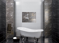 Latina Aurea Gris 25х50