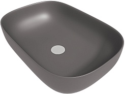 Teymi Раковина накладная Solli 60 Artceramic T50396 графит матовый – фотография-4