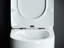 Ceramicanova Унитаз напольный пристенный с бачком Mia Rimless CN1801 белый – фотография-4