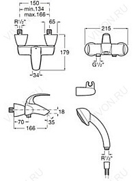 Roca Смеситель "M2 5A0168C00" – фотография-2