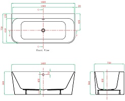 Vagnerplast Акриловая ванна Maggie 160x75 – фотография-7