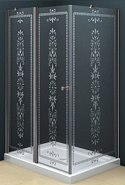 Cezares Душевой уголок ROYAL PALACE-A-AH-12-120/90-CP-Cr – фотография-1