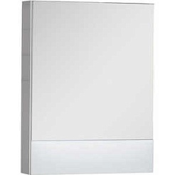 Aquanet Зеркальный шкаф Нота 50 камерино, белый (175670) – фотография-1