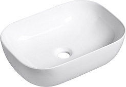 Ceruttispa Раковина накладная 46 CR0078B белая – фотография-1