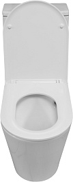 Azario Унитаз-моноблок Eagle AZ-80673 безободковый с бачком с сиденьем микролифт белый – фотография-7