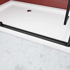 Esbano Душевое ограждение ESA-119PS-B 110/90 – фотография-4