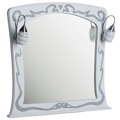 Водолей Зеркало для ванной "AELITA 105" – фотография-1