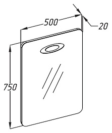Opadiris Мебель для ванной "Тора 50" L – фотография-3