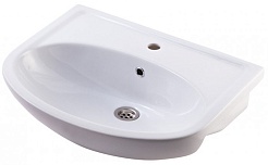 Merkana Тумба с раковиной Роман 60 голубая – фотография-4