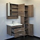 Comforty Мебель для ванной Никосия 70П подвесная дуб темный – картинка-20