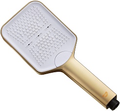 Milacio Душевая лейка MCU.006.GD золото брашированное – фотография-1