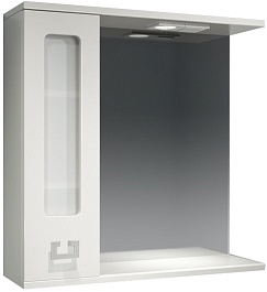 Какса-а Зеркальный шкаф Витраж 70 L – фотография-1