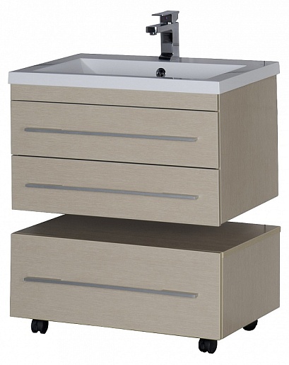 Aquanet Тумба подкатная "Нота 75" светлый дуб – фотография-6