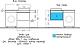 СанТа Тумба с раковиной под стиральную машину Марс 130 R 1 ящик подвесная белая – картинка-24