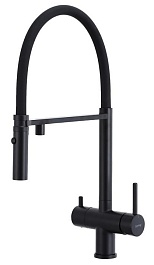 Gappo Смеситель для кухни G4397-86 черный – фотография-2