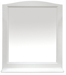 Misty Зеркало для ванной Лувр 75 белое – фотография-1