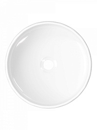 Teymi Накладная мебельная раковина Martta D38 глянцевая белая T52103 – фотография-6