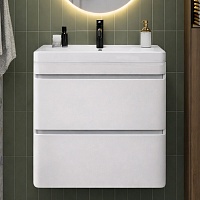 Vivon Тумба с раковиной Atwood 60 подвесная белая матовая