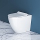 BelBagno Унитаз приставной Sfera-r BB2141CBR/BB2111SC безободковый – картинка-19
