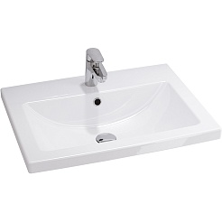 Velvex Тумба с раковиной Klaufs 60.2Y белая – фотография-3