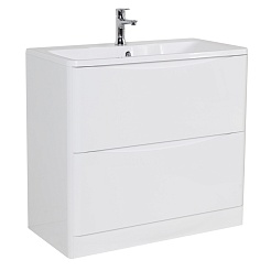 BelBagno Мебель для ванной Acqua 80 напольная Bianco Lucido, PHONE – фотография-3