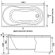 Aquanet Акриловая ванна Corsica 150 см – картинка-16