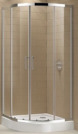 Cezares Душевой уголок ECO-O-R-2-90-C-Cr – фотография-1