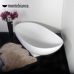Montebianco Ванна из акрилового камня Canotto Uno – фотография-4