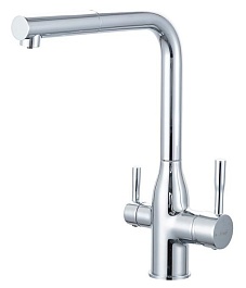 Frap Смеситель для кухни F4396-30 хром – фотография-1