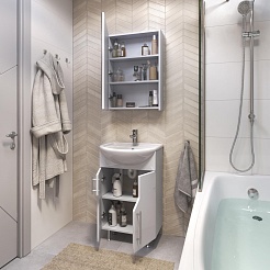 Vigo Мебель для ванной Turin 50 белая – фотография-3