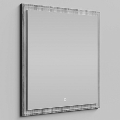 Водолей Зеркало Лайт 80 лиственница структурная контрастно-серая – фотография-4