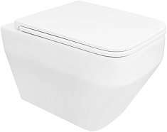 Azario Унитаз подвесной Moneo AZ-0062 безободковый белый