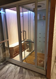 Frank Душевая кабина F921 L с сауной – фотография-6