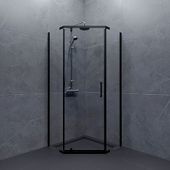 Triton Душевой уголок Дека-Блэк 90/90 Щ0000059783 – фотография-5