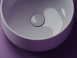 Ceramicanova Мебельная раковина Element 35 CN5047 белая – фотография-3