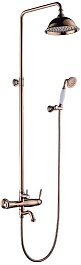 Lemark Душевая система Spark LM6762RG, розовое золото – фотография-1