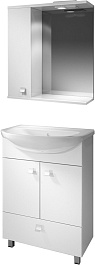 Какса-а Мебель для ванной Домино 60 L с ящиком – фотография-1