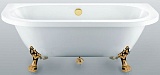 Фэма Акриловая ванна "Elena 168", ножки бронза, покрытие хром, золото или бронза
