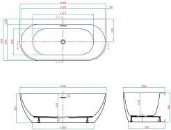 Vagnerplast Акриловая ванна Vera 166x80 – фотография-8