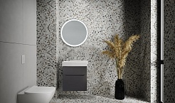 Jorno Тумба под раковину Folk 55 антрацит – фотография-3