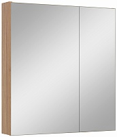 Runo Зеркальный шкаф Лада 60 дуб серый