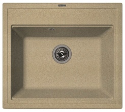 Florentina  Мойка гранитная Липси 600 бежевый – фотография-1