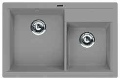 Florentina Мойка гранитная Касси 780 грей – фотография-1