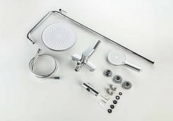 Aquatek Душевая система Лугано AQ2740CR хром – фотография-4
