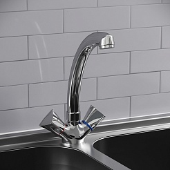 Aringa Смеситель для кухни Арно AR02027CH хром – фотография-3